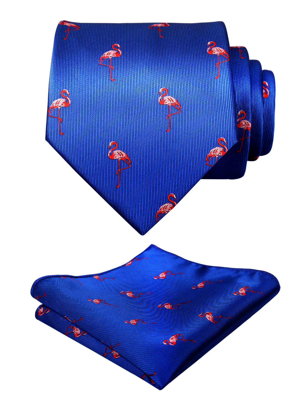 Adult Regular Size Flamingo Patterned Necktie #073