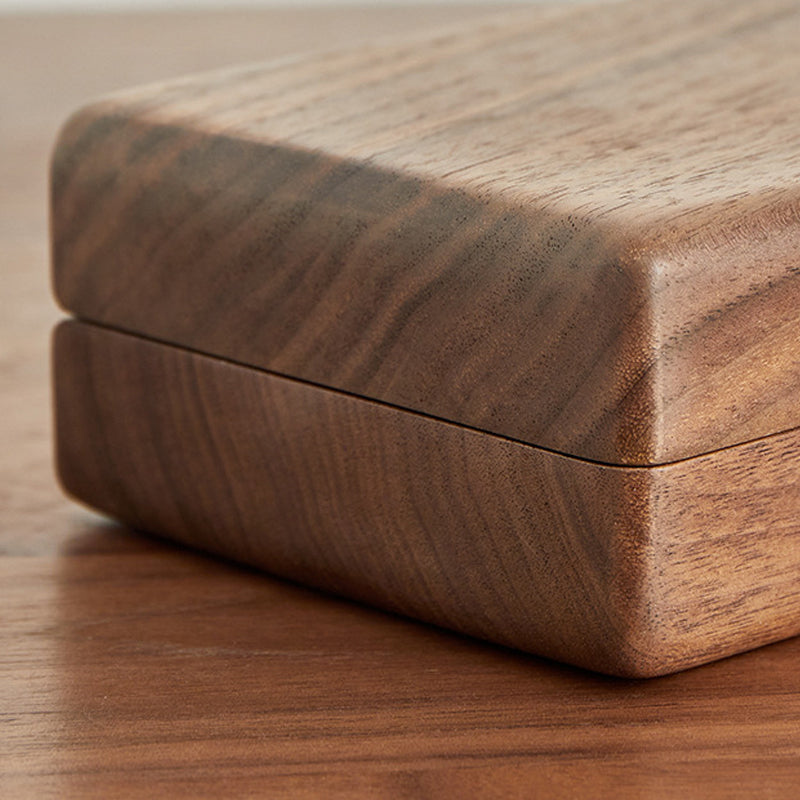 Black Walnut Solid Wood Jewelry Storage Box