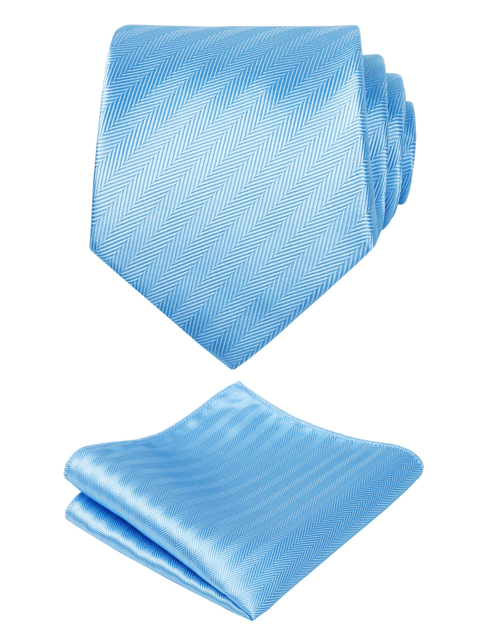 Men's Regular Tie, Handkerchief and Cufflinks Set for Formal Party Business Dress #114