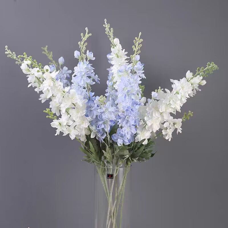 Delphinium Artificial Flower Room Wedding Bouquet Decoration