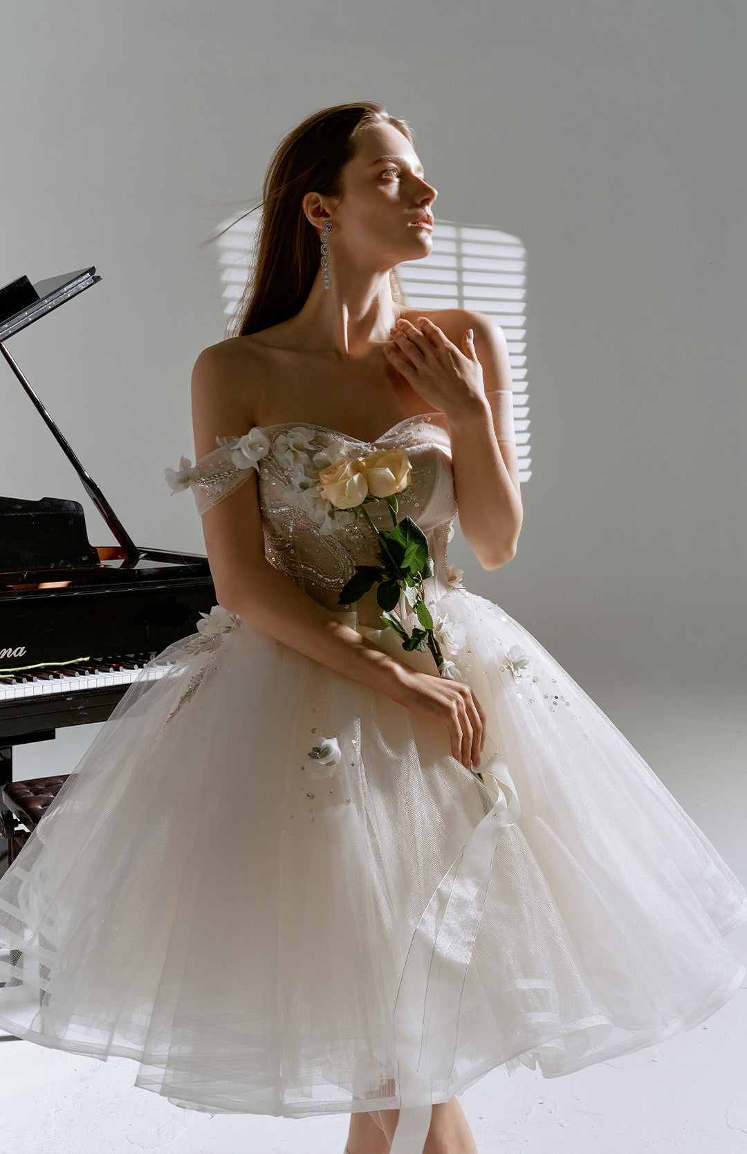 Tulip - Handmade Beaded Ballet Style Wedding Dresses