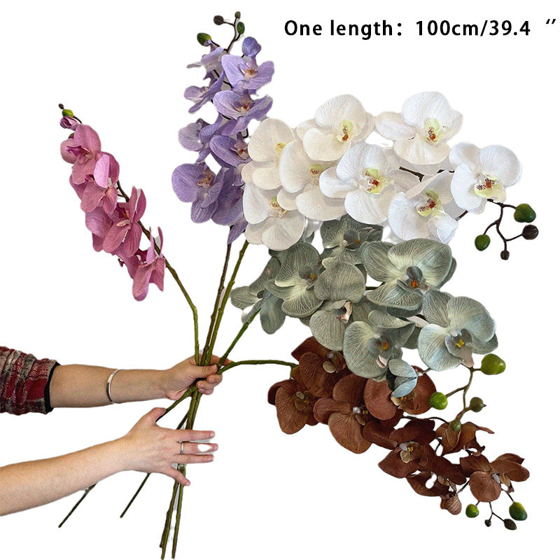 Artificial Phalaenopsis Flower Wedding Table Bouquet Decoration