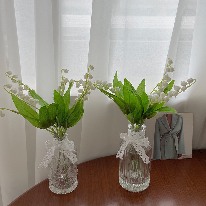 Artificial Lily of the Valley Flower Benchmark Bouquets Decoration