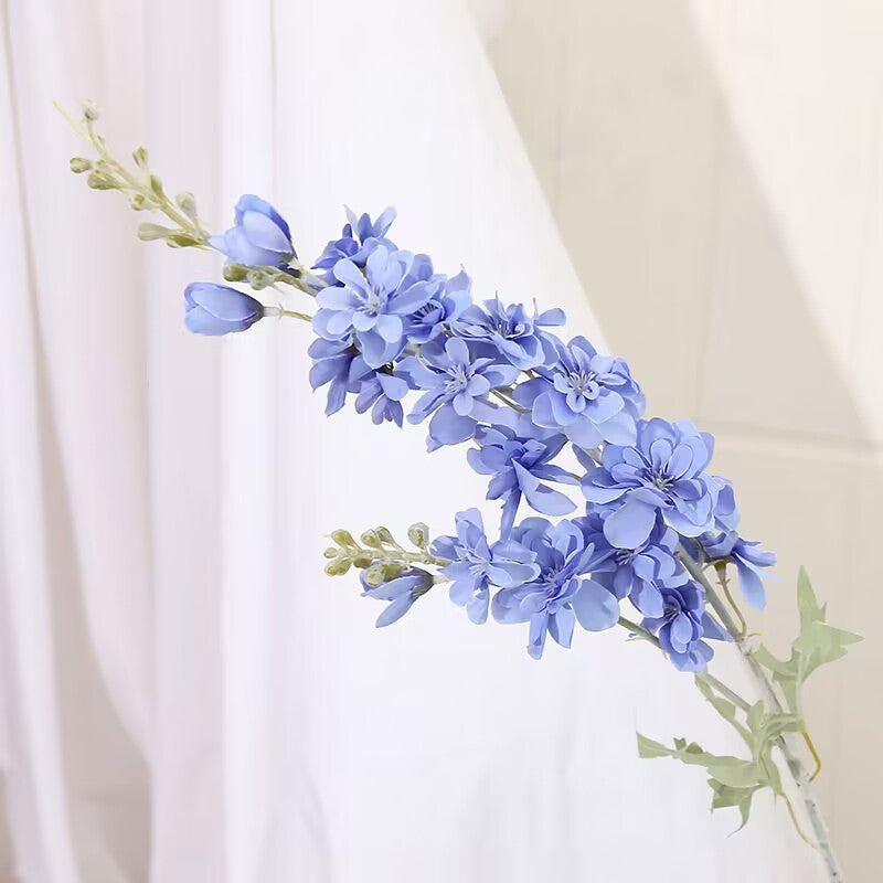 Delphinium Artificial Flower Room Wedding Bouquet Decoration