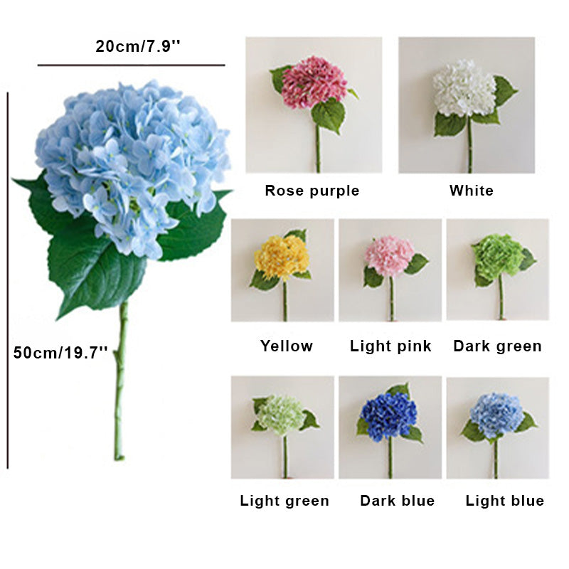 Artificial Hydrangeas Flower Bouquet Decoration