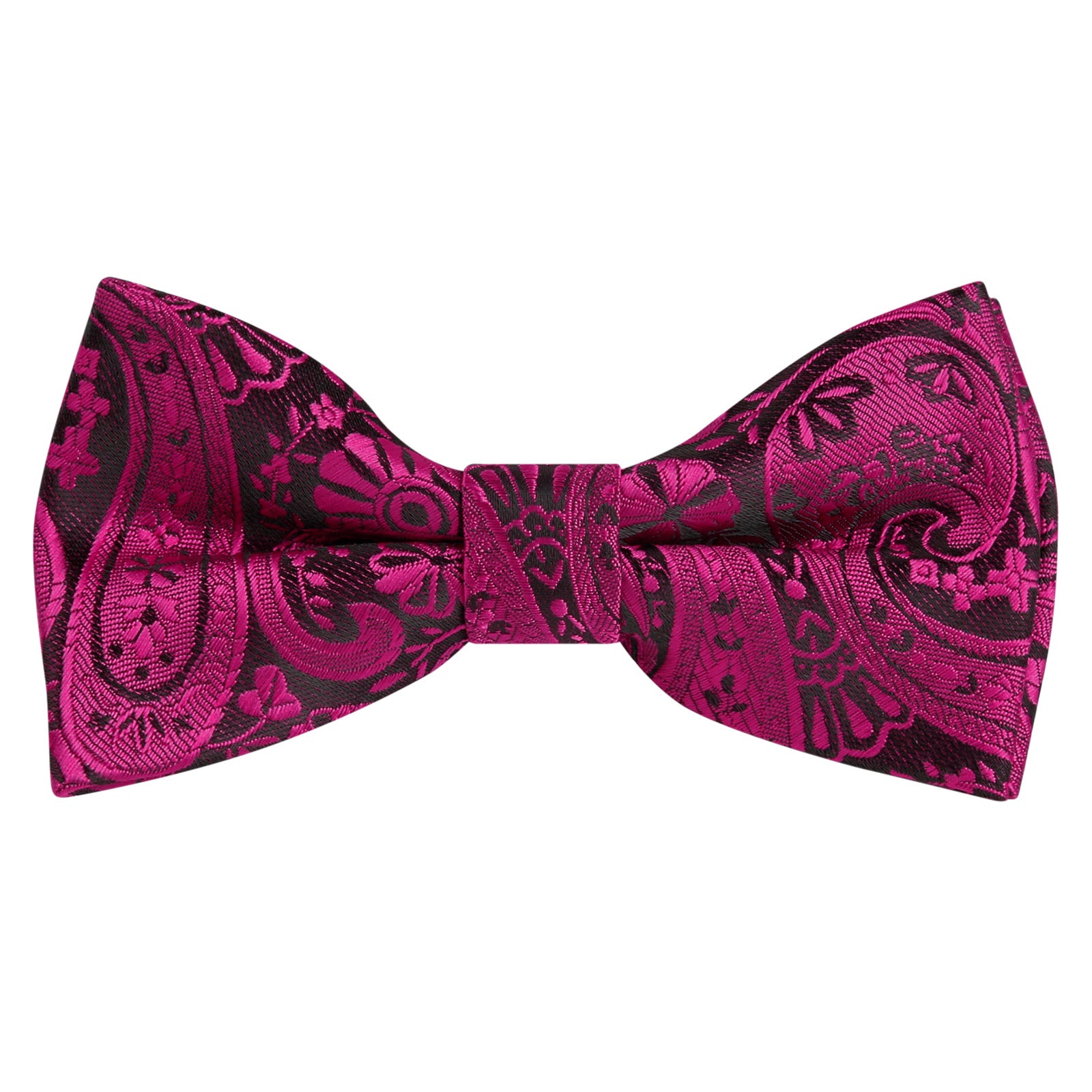 Alizeal Boy's Classic Paisley Bow Tie Pre-tied, 017