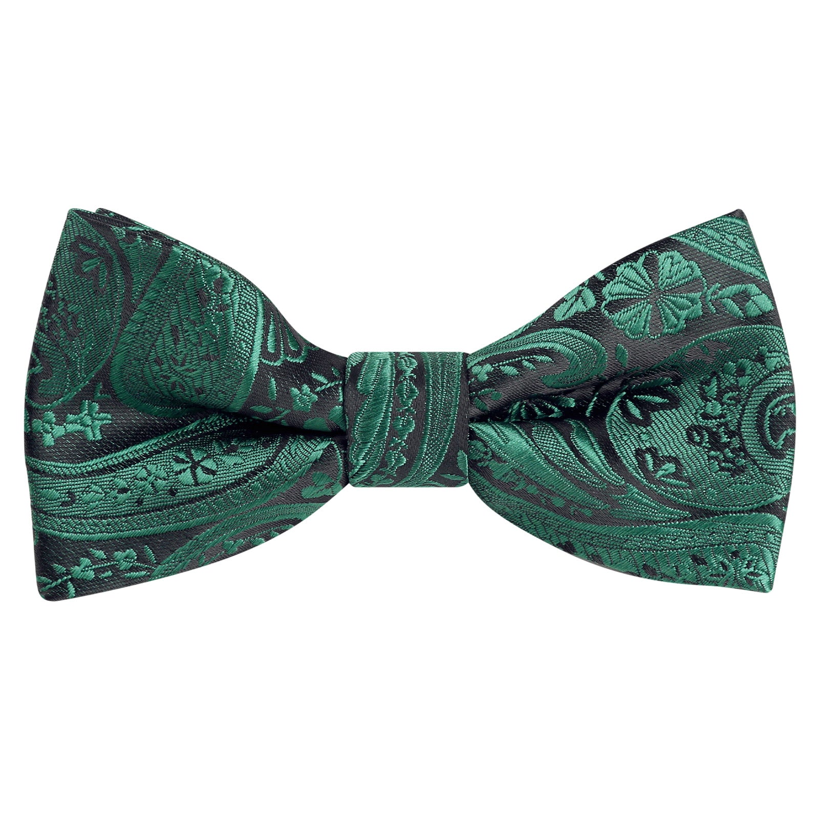 Alizeal Boy's Classic Paisley Bow Tie Pre-tied, 017