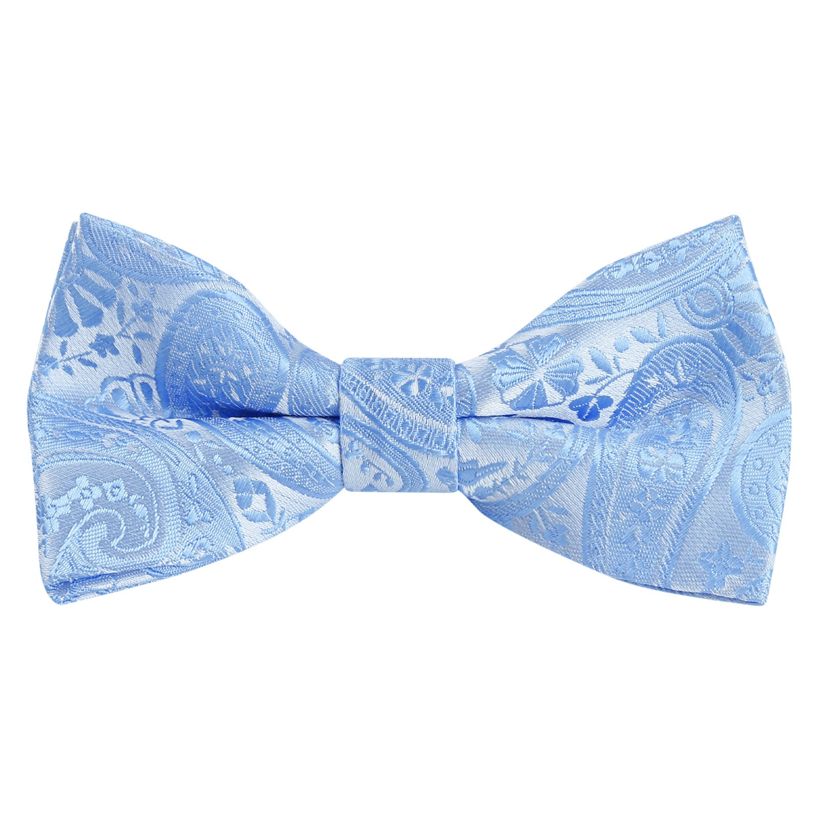 Alizeal Boy's Classic Paisley Bow Tie Pre-tied, 017