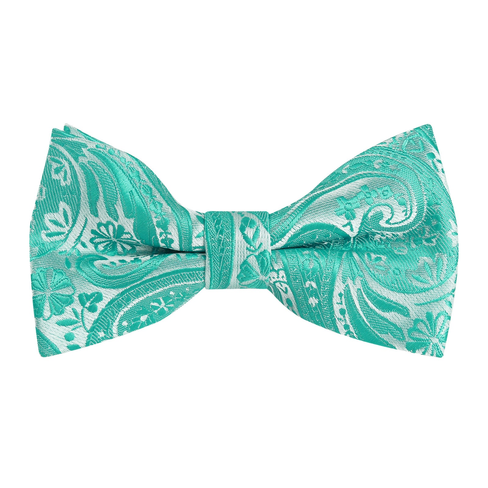 Alizeal Boy's Classic Paisley Bow Tie Pre-tied, 017