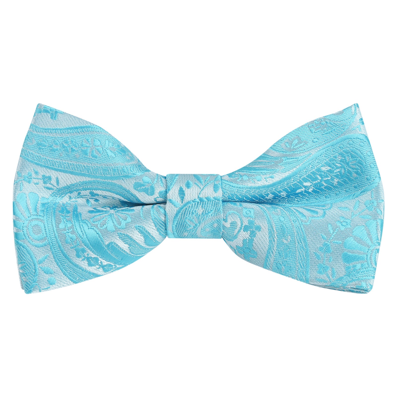 Alizeal Boy's Classic Paisley Bow Tie Pre-tied, 017