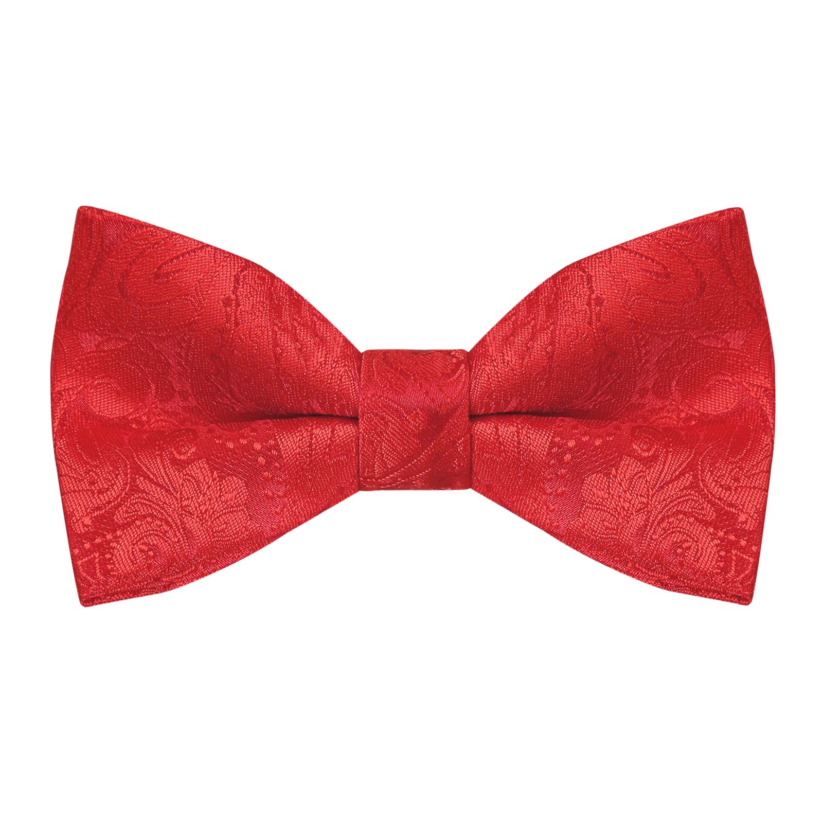 Boys Adjustable Pre-tied Paisley Bow Tie-081