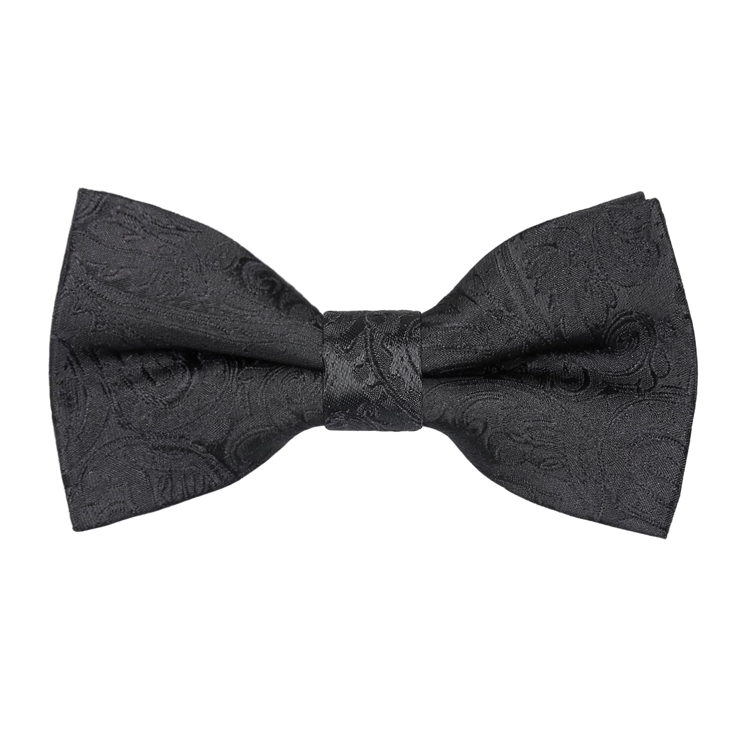 Boys Adjustable Pre-tied Paisley Bow Tie-081