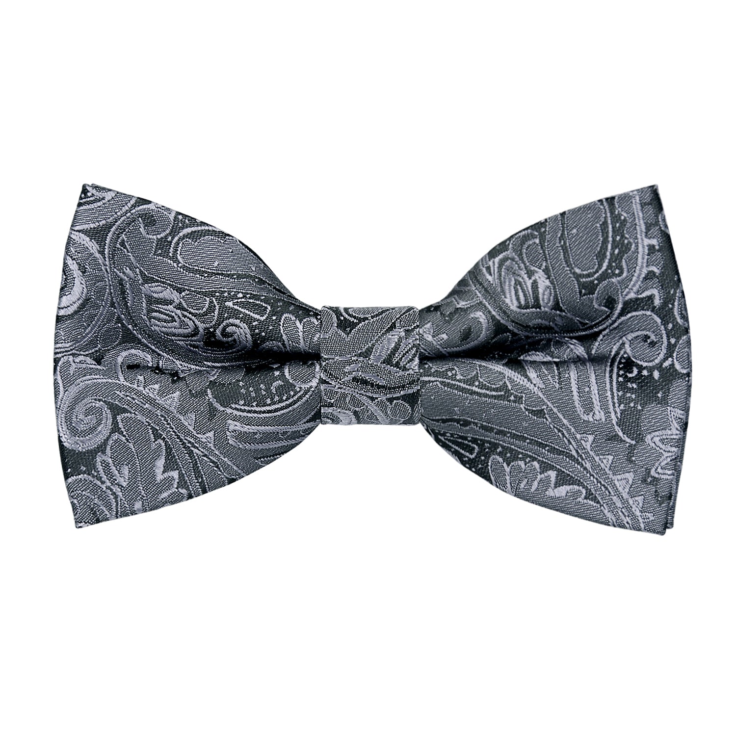 Boys Adjustable Pre-tied Paisley Bow Tie-081