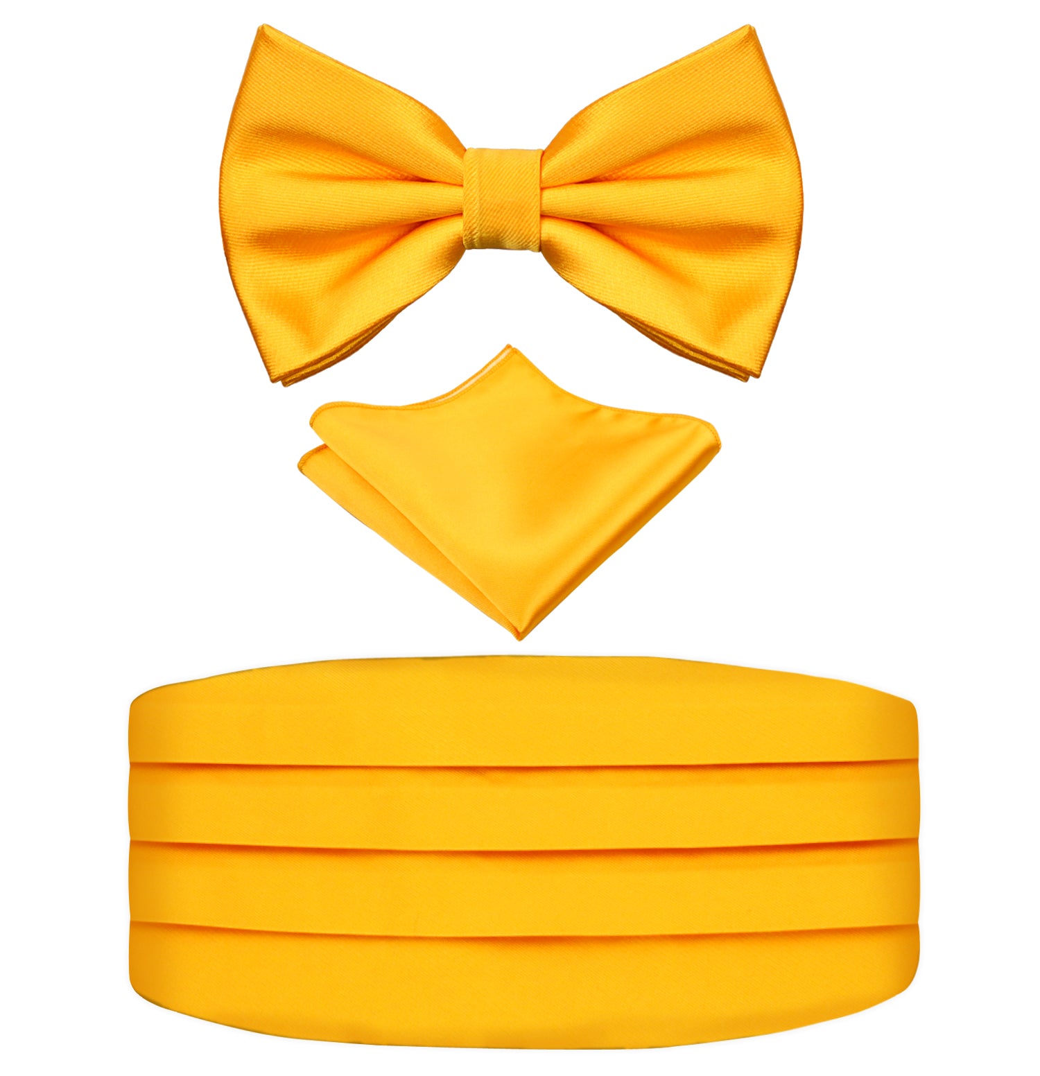 Men's Prom Bow Tie, Handkerchief and Cummerbund Set-132