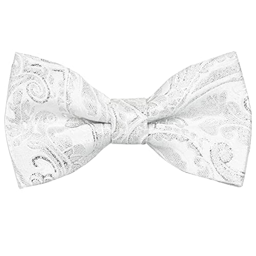 Boys Adjustable Pre-tied Paisley Bow Tie-081